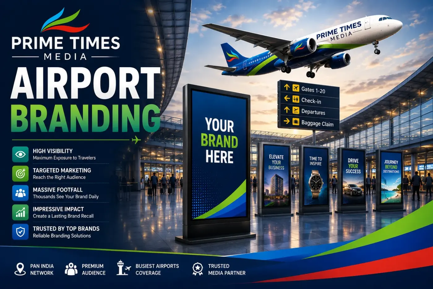 Airport Branding: Reaching a Premium Audience That Travels